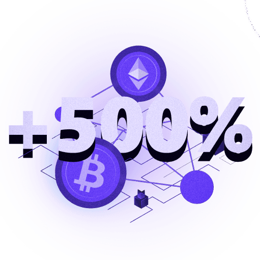 Start and get a bonus up to +500%